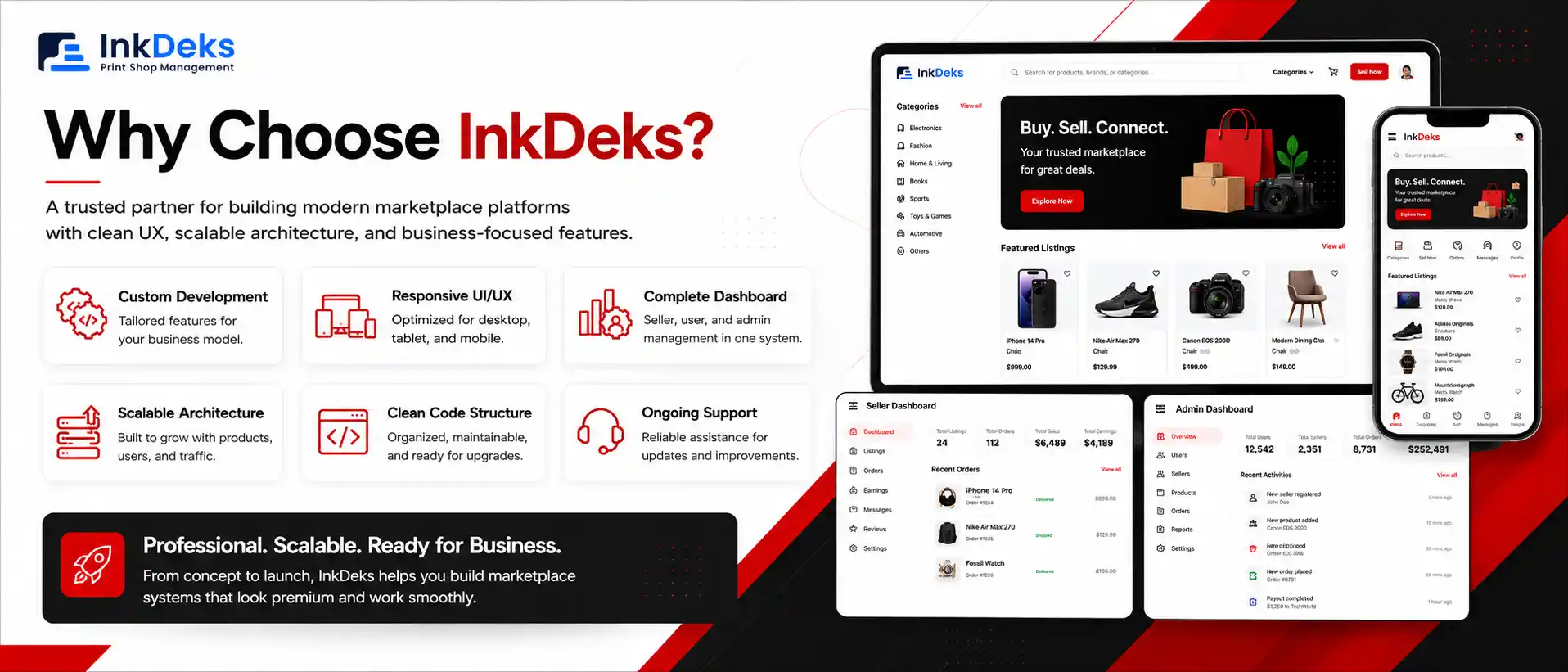 Featured marketplace categories